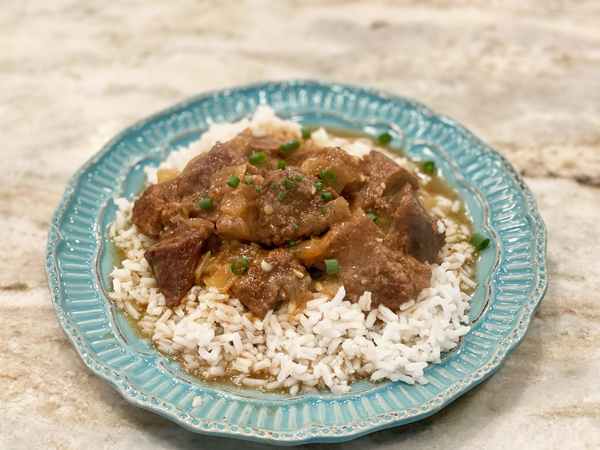 Instant pot beef tips and gravy