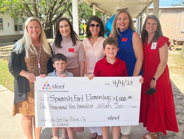 38 – Spanish Fort Elementary Receives Grant for Sensory Path